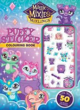 Magic Mixies Mixlings Puffy Sticker Colouring Book