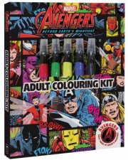 Avengers 60th Anniversary Adult Colouring Kit