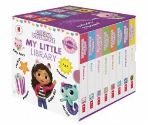 Gabby’s Dollhouse: My Little 8-Book Library Cube