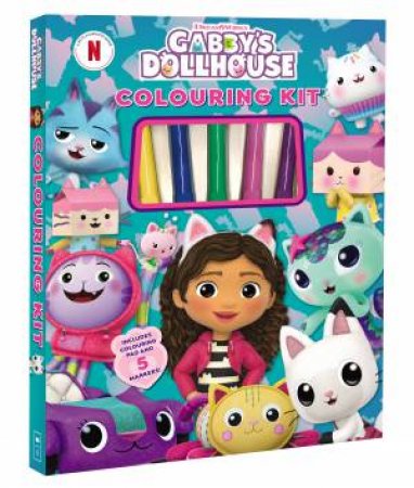 Gabby's Dollhouse: Colouring Kit
