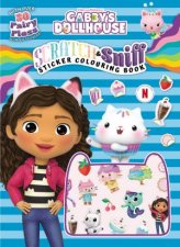 Gabbys Dollhouse Scratch And Sniff Sticker Colouring Book