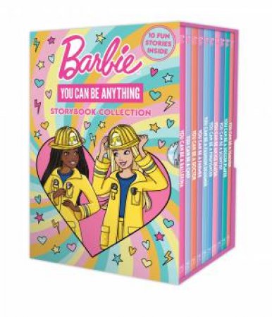 Barbie You Can Be Anything: 10-Book Storybook Collection by Various
