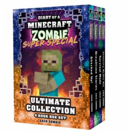 Diary Of A Minecraft Zombie Super Special: Ultimate 4-Book Collection by Zack Zombie