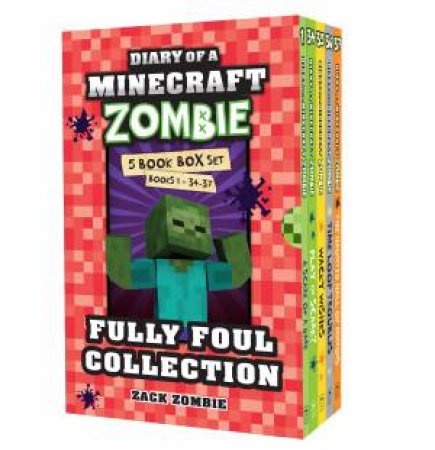 Diary Of A Minecraft Zombie: Fully Foul 5-Book Collection by Zack Zombie