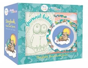 May Gibbs x Kasey Rainbow: Storybook, Bowl And Spoon Gift Set by May Gibbs