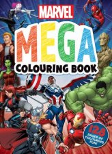 Marvel Mega Colouring Book Starring Captain America