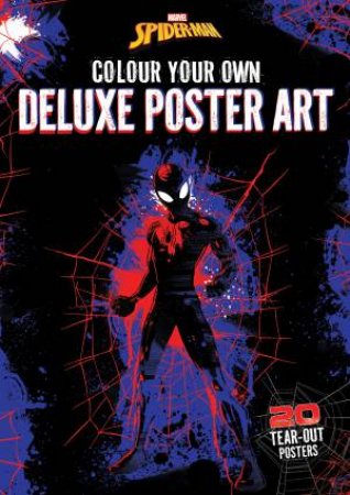 Spider-Man: Colour Your Own Deluxe Poster Art (Marvel) by Unknown