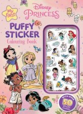 Disney Princess My First Puffy Sticker Colouring Book