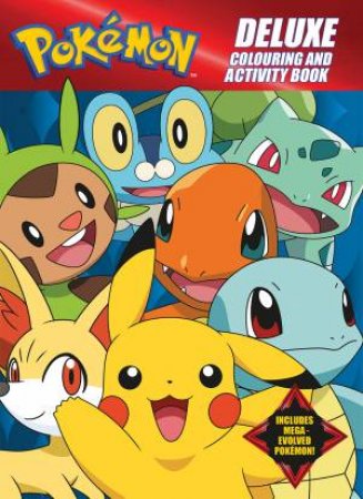 Pokemon: Deluxe Colouring And Activity Book by Various