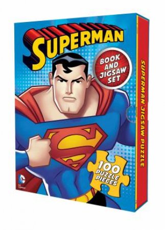 DC Comics: Superman: Book And Jigsaw Set by Various