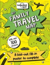 Lonely Planet Kids My Family Travel Map  1st Ed