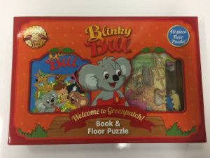 Blinky Bill: Welcome to Greenpatch Book And Floor Puzzle by Various