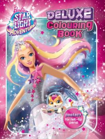 Barbie Starlight Adventure Deluxe Colouring And Puzzle Book