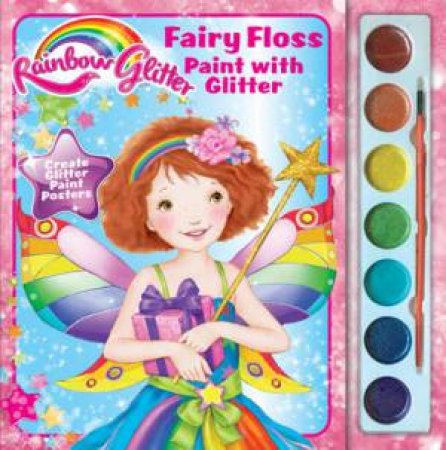 Fairy Floss Paint with Glitter