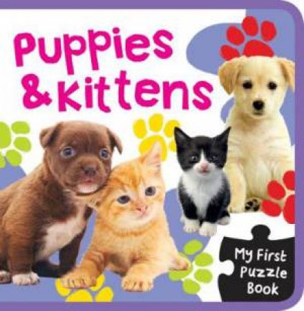Mini EVA Jigsaw Book: Puppies & Kittens by Various