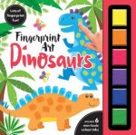 Fingerprint Art Books Dinosaurs