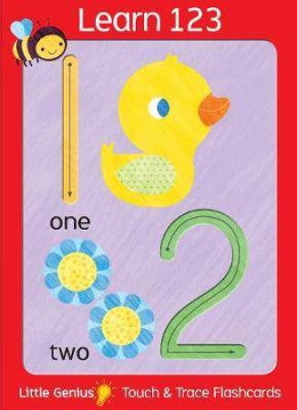 Little Genius Giant Flash Cards: 123 by Various