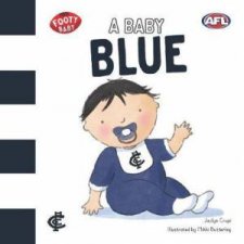 Footy Baby A Baby Blue Carlton Blues