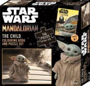 Star Wars The Mandalorian: The Child Colouring Book And Puzzle Set by Various
