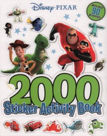 Disney Pixar 2000 Sticker Activity Book by Various