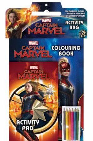 Marvel: Captain Marvel Activity Bag by Various