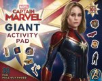 Marvel Captain Marvel Giant Activity Pad