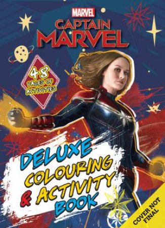 Marvel: Captain Marvel Deluxe Colouring And Activity Book by Various