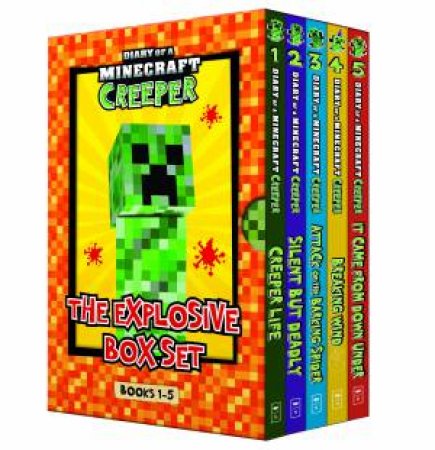 Diary Of A Minecraft Creeper: The Explosive Box Set (Books 1 To 5) by Pixel Kid