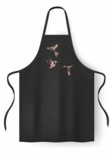 Birds Rose  Apron