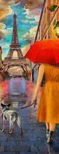 Bookmark Walking In Paris
