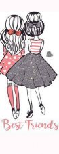 Bookmark Best Friends Pretty