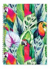 Toucan Birds A4 Spiral Notepad