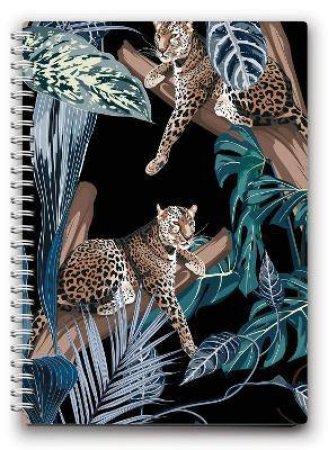 Hanging Cheetah: A5 Spiral Lined Notebook by Various