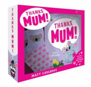 Thanks, Mum! Box Set With Bed Socks by Matt Cosgrove