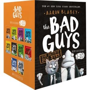 Bad Guys Episode 1-10 Box Set: The Baddest Box Ever by Aaron Blabey