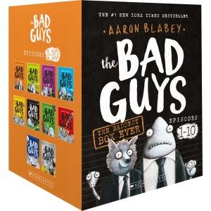 Bad Guys Episode 1-10 Box Set: The Baddest Box Ever by Aaron Blabey