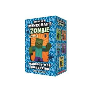 Diary Of A Minecraft Zombie Books 1-5 Maggoty Mob Collection by Zack Zombie
