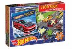 Hot Wheels Storybook And Jigsaw Set