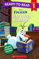 Frozen Olaf Loves To Read  ReadyToRead Level 1