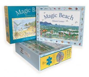Magic Beach Book And Jigsaw Puzzle by Alison Lester