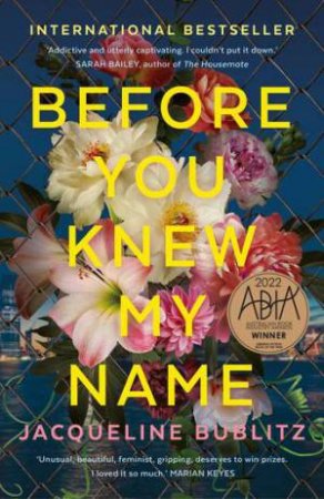 Before You Knew My Name by Jacqueline Bublitz