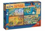 Disney Maps Picture Book And Jigsaw