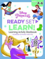 Disney Princess Ready Set Learn Learning Activity Workbook