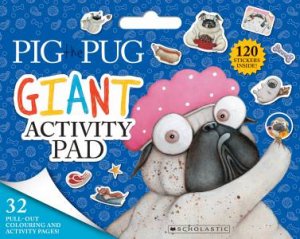 Pig The Pig Giant Activity Pad by Aaron Blabey