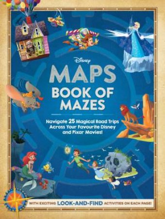 Disney Maps: Book Of Mazes by Various