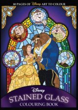Disney Stained Glass Colouring Book