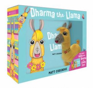 Dharma The Llama Box Set With Plush by Matt Cosgrove