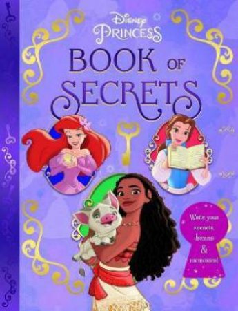 Disney Princess: Book Of Secrets With Lock And Key by Various