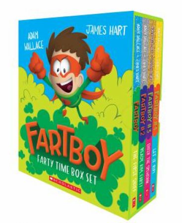 Fartboy Farty Time Box Set by Adam Wallace & James Hart