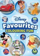 Disney Favourites Colouring Book Blue